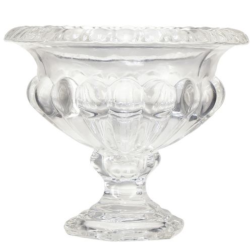 Article Coupe en verre style vintage Ø13cm H11cm