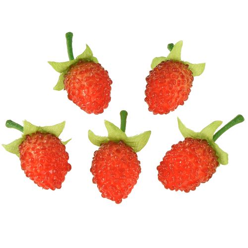 Article Fraises des bois 3,5cm 24pcs