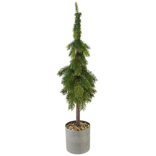 Sapin pointu en pot Sapin de Noël artificiel Ø12cm H70cm