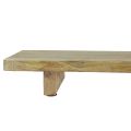 Floristik24 Plateau décoratif en bois avec base en bois de manguier 80x6x27,5cm