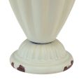 Floristik24 Vase coupelle coupelle décorative métal marron crème Ø9cm H13cm