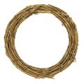 Floristik24 Couronne décorative couronne de vigne couronne naturelle vierge Ø25cm 4pcs