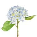 Floristik24 Hortensia artificiel bleu fleur artificielle bleu Ø15,5cm 45cm