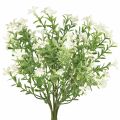 Floristik24 Fleurs artificielles blanches Bouquet de fleurs artificielles plante de glace blanche 26cm